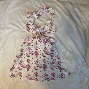 Cherley NWT Floral Cutout Dress
